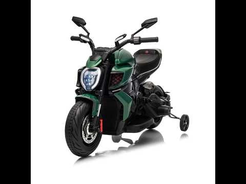 Tecnobike Shop - Moto Elettrica per Bambini Licenza Ufficiale Ducati Diavel 12V