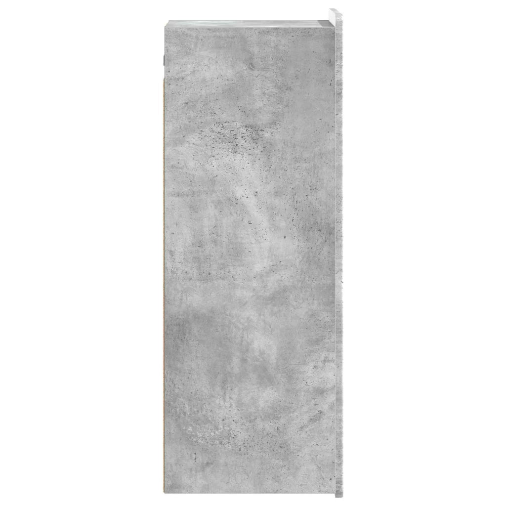 Mobiletto a muro Grigio Cemento 33 x 34,5 x 94 cm 898248