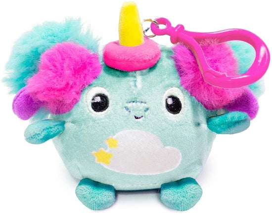 SquishPets non è presente nel titolo, quindi si può omettere. 
Sleutelhanger - Dolly, oca di peluche in una cintura per chiavi 6 cm