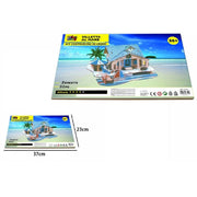 Trade Shop - Puzzle 3d Legno Villetta Mare Modellino Modellismo Collezione Gioco Bimbi 07349 -