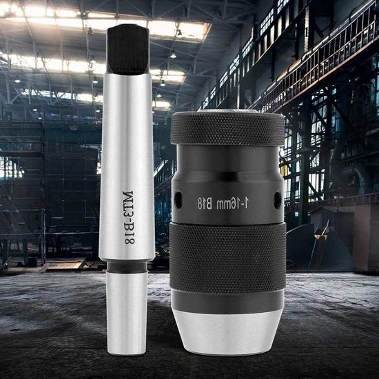 Boorkop preciso 1-16 mm con punta a dente di sega che si abbina - attacco per girello lavorazione CNC.