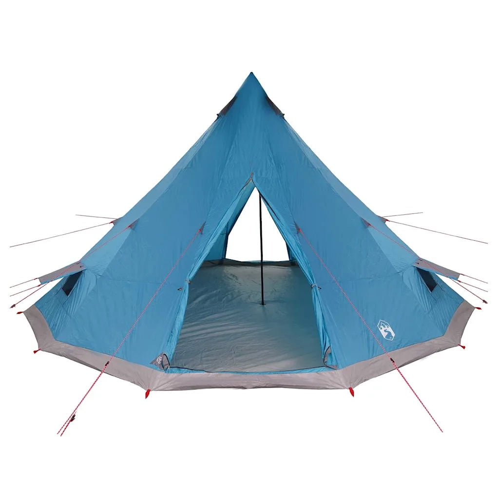 Tenda Tipi con tetto-Tenda da campeggio Blu 560 x 560 x 300 cm taffet¨¤