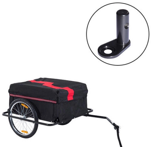 Attacco per rimorchio bicicletta con perno di sicurezza ¨C zephmum ¨C nero