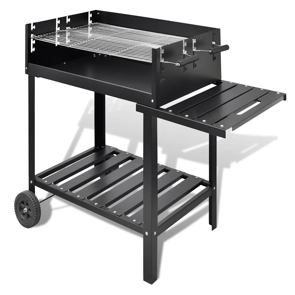 Supporto per BBQ a Carbonella con 2 Ruote 40714