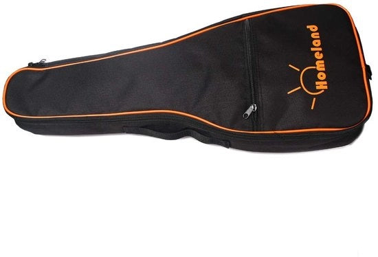 Borsa per Ukulele Impermeabile - 600D Nylon - Piena di Piumini - Tipo Zaino con Cinturino - Due Comparti - Progettata per Ukulele