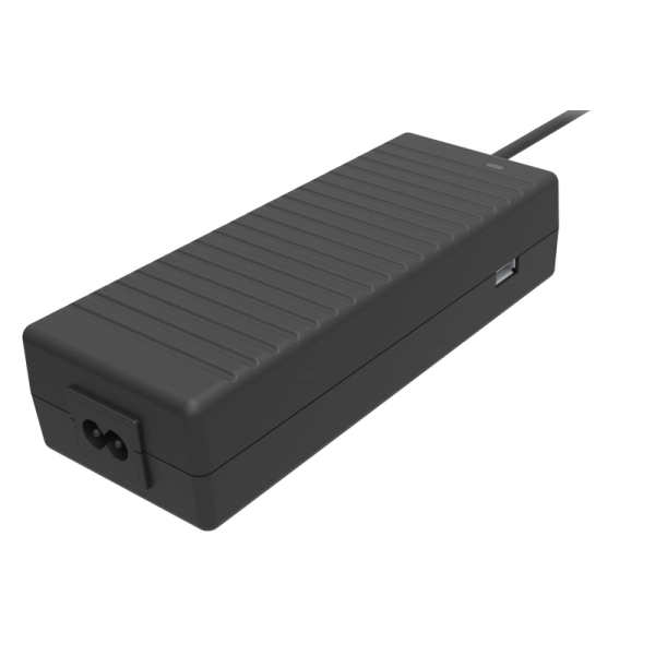 Alimentatore Universale per Notebook 120W con 12 connettori- porta USB 5V1A- 100/240VAC- 9.5/24VDC