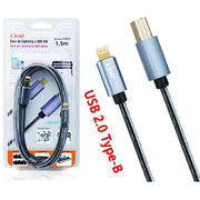 Trade Shop - Cavo Da Lightning A Usb Type-b Per Stampante Pianoforte Elettronico 1.5mt Ip8820 -