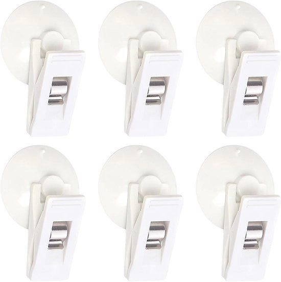 6 pezzi di clip magnetica con chiusura a molla clip vetrata clip per biglietto di parcheggio clip a molla per clip clip per biglietto di parcheggio