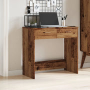 vidaXL Scrivania Legno Antico 80x40x75 cm in Truciolato