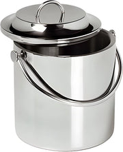 Ice Bucket a Doppia Parete con Filtro e Taglieri per Ghiaccio - Adatto per Bevande Freddi ai Partiti - Alta Copertura Senza Anello di Gomma
