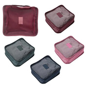 1 Pezzo Set 2 Pezzi Borsello Organizer Viaggio 30 x 27 x 10 cm 4 Colori