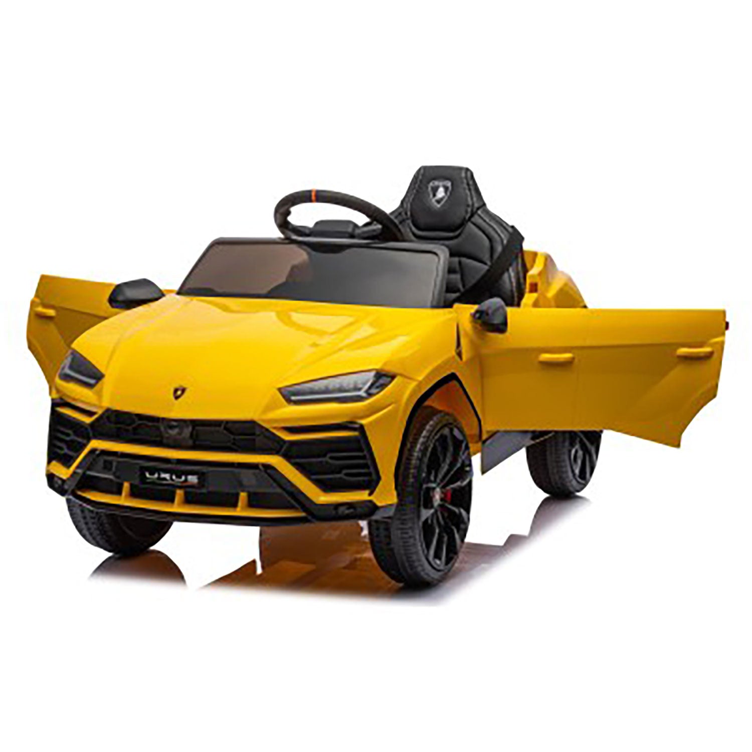Macchina Elettrica per Bambini 12V con Licenza Lamborghini Urus Gialla