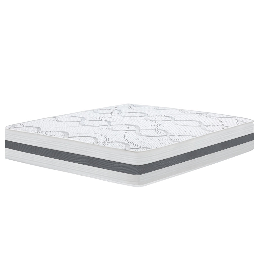 Materasso in Memory Foam Matrimoniale 150x210 Altezza 22 cm | Rigidità media/alta | Tessuto Anallergico e Traspirante | Proprieta' Ortopediche Automodellanti | Prodotto in Italia