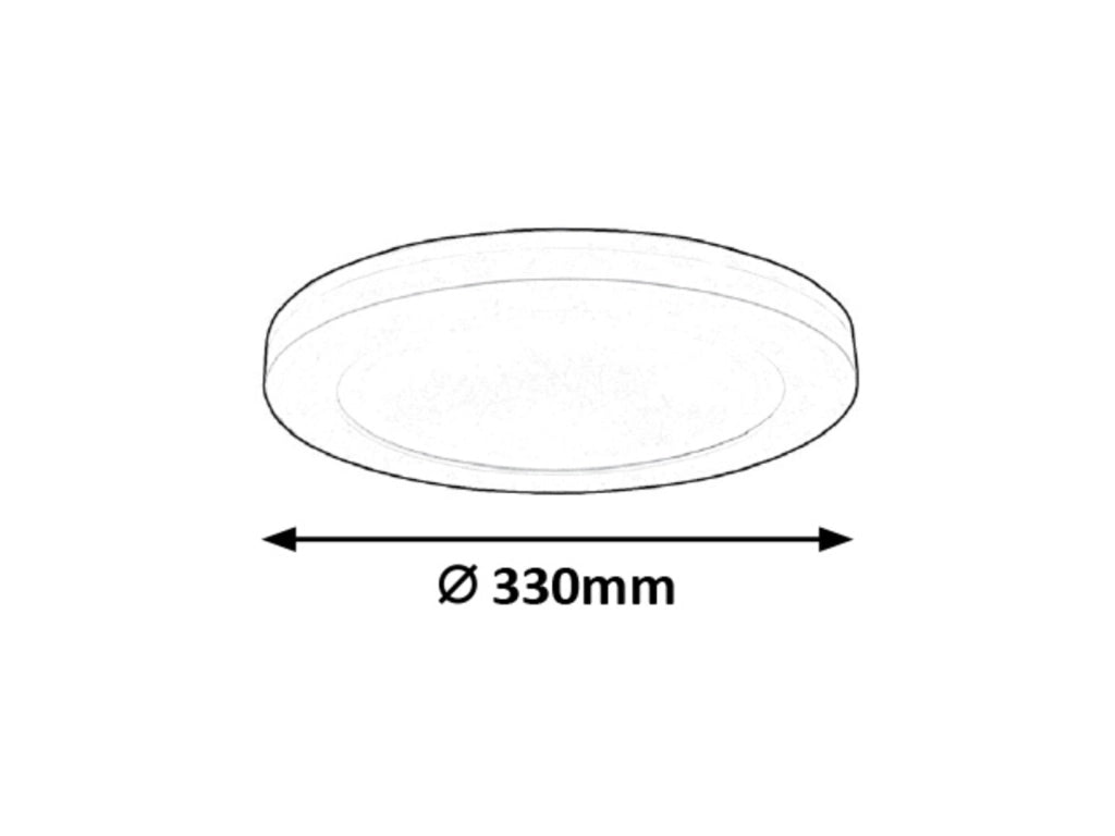 Plafoniera rotonda incasso/soffitto LED 30W Sonnet Rabalux