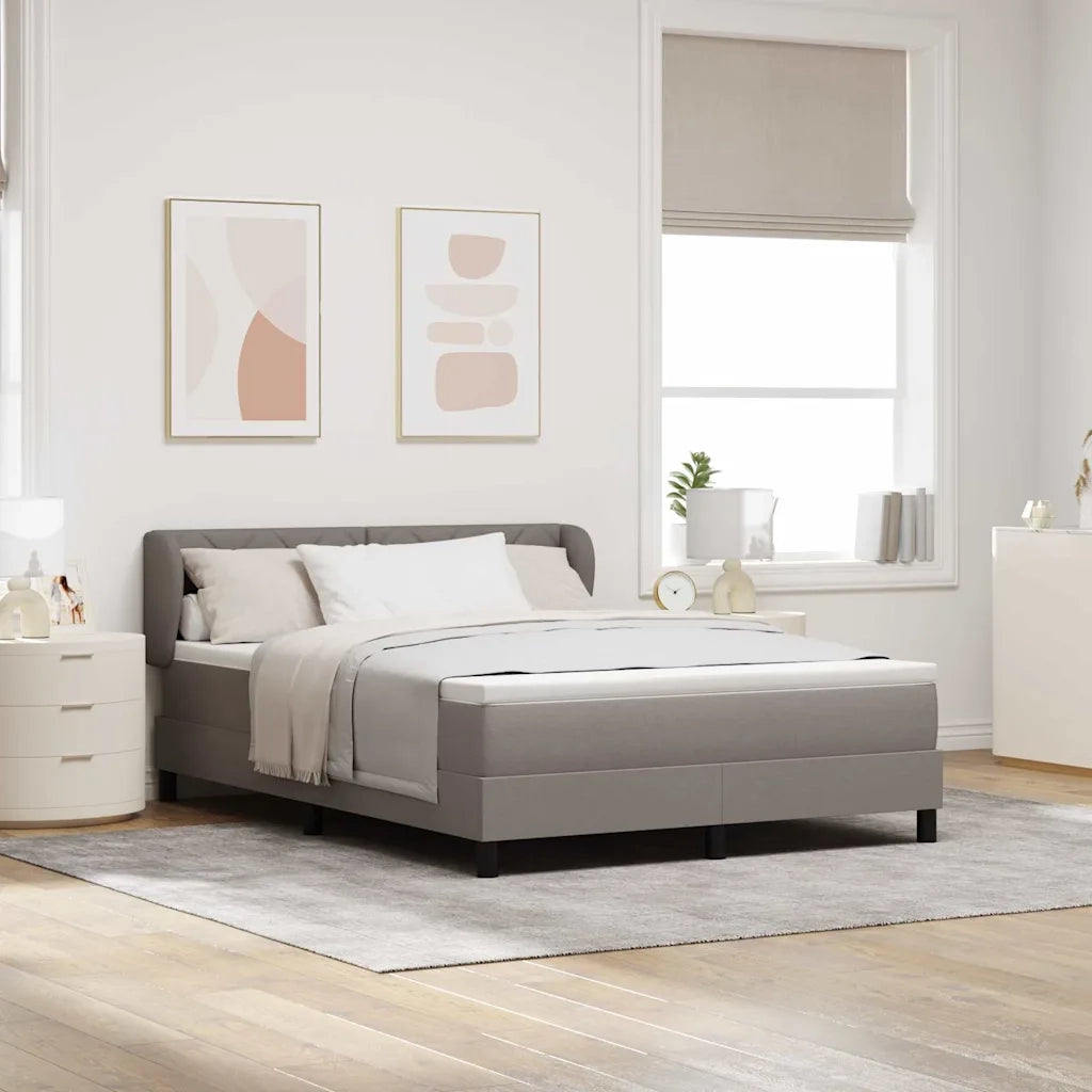 Letto a molle con materasso Talpa 140 x 200 cm Tessuto 3340091