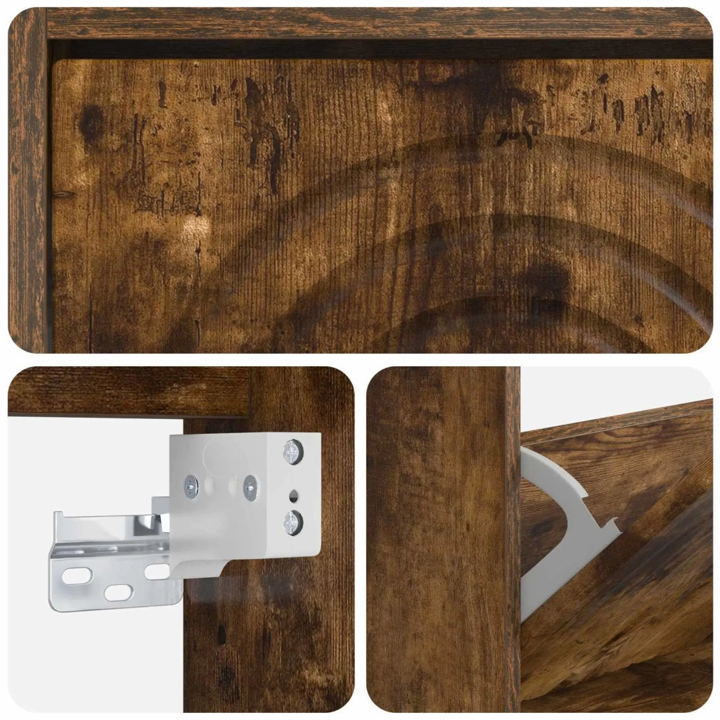 Mobiletto per Scarpe da Muro ALKMAAR 71 x 17 x 86 cm 896200