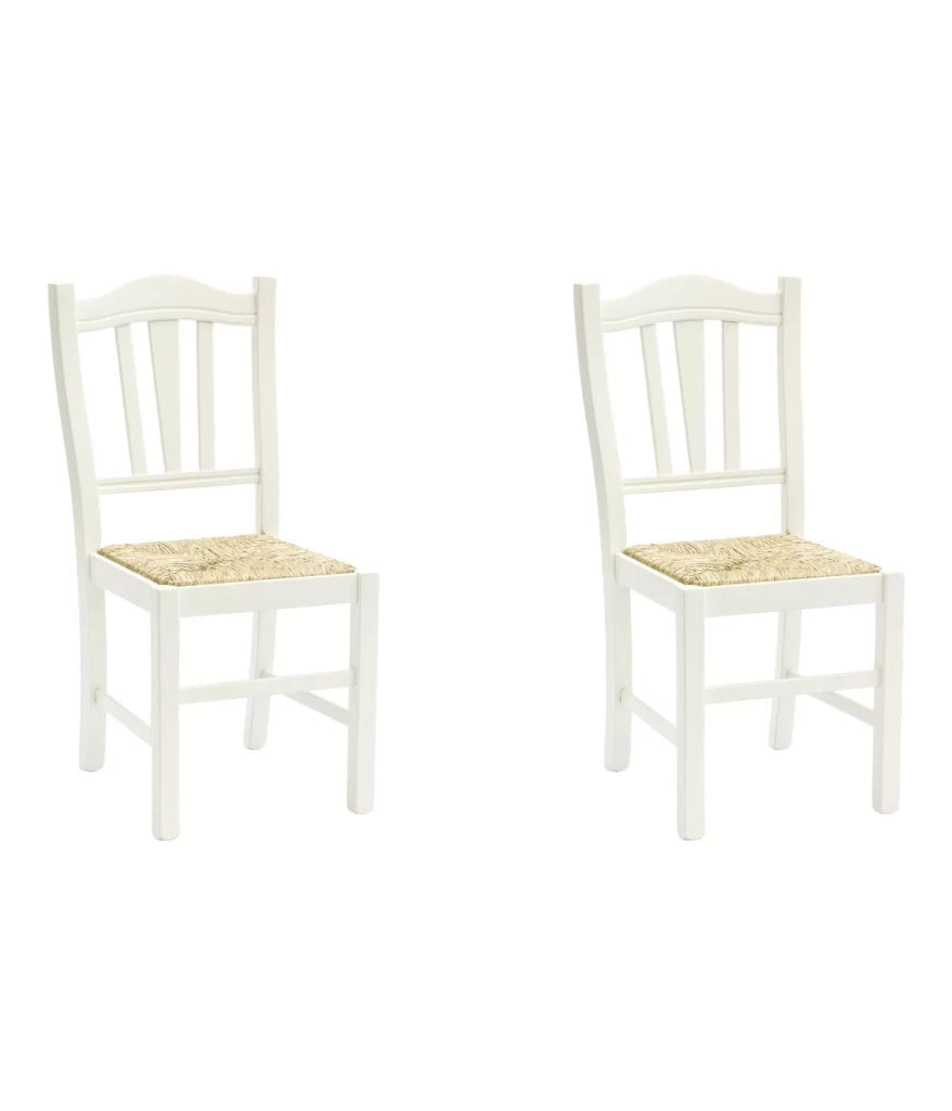 Set 2 sedie modello silvana in legno di faggio sedie da pranzo cucina casa ristorante - Mobili 2G