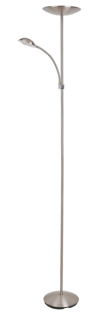 Lampada da terra LED 18+5W lettura cromo Rabalux 7006