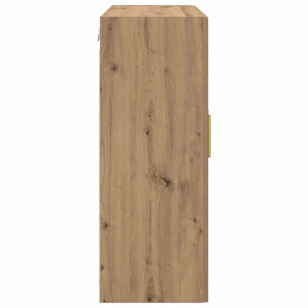 Mobiletto a muro 2 pcs Rovere artigianale 69,5 x 34 x 90 cm 3394513