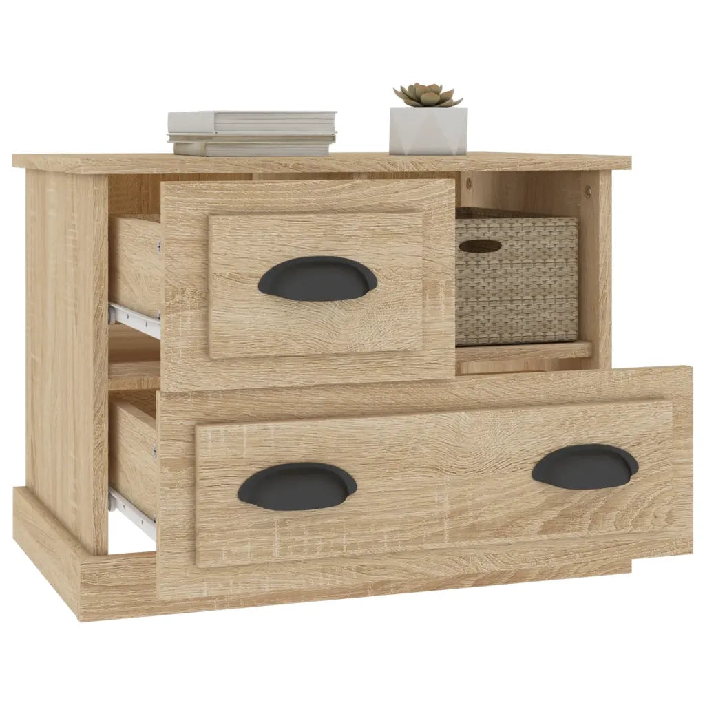 Comodino | Armadio da Notte | Mobiletto da notte Rovere Sonoma 60x39x45 cm
