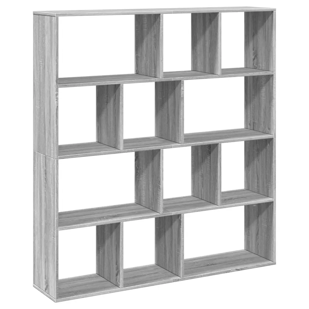 Libreria Grigio Sonoma 132x29x141,5 cm in Legno Multistrato 3310312
