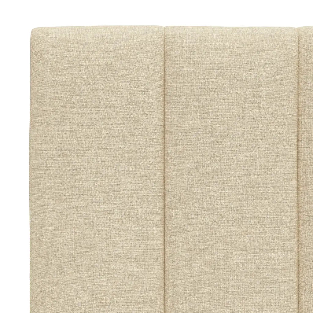 Cuscino Testiera Hanko Crema 120 cm in Tessuto 4019161