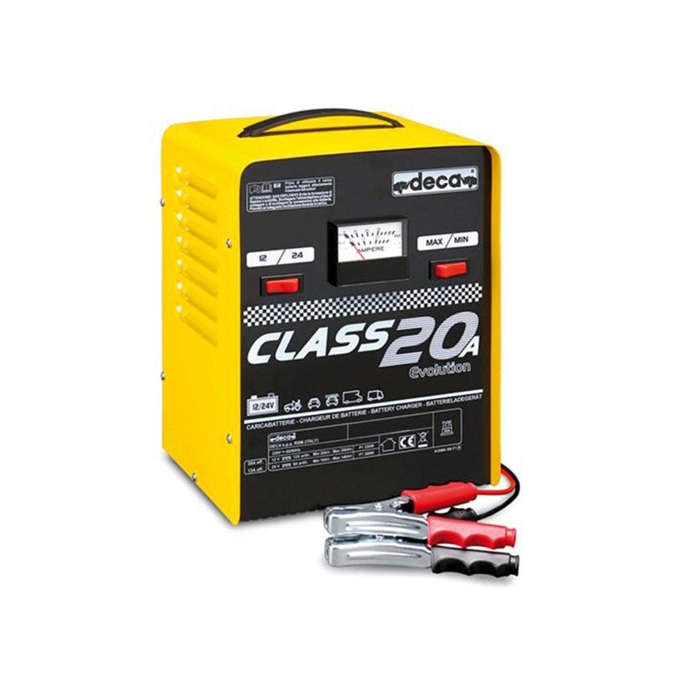 Trade Shop - Caricabatterie Carica Batterie Class 20a Deca 12 / 24 V Regolazione Corrente -