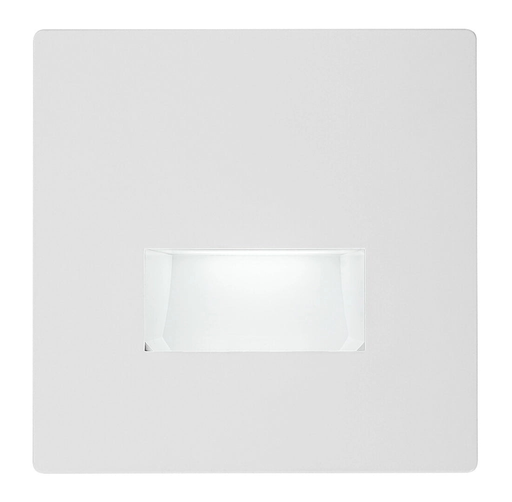 Faretto segnapasso Lunca LED IP20 bianco quadrato Rabalux