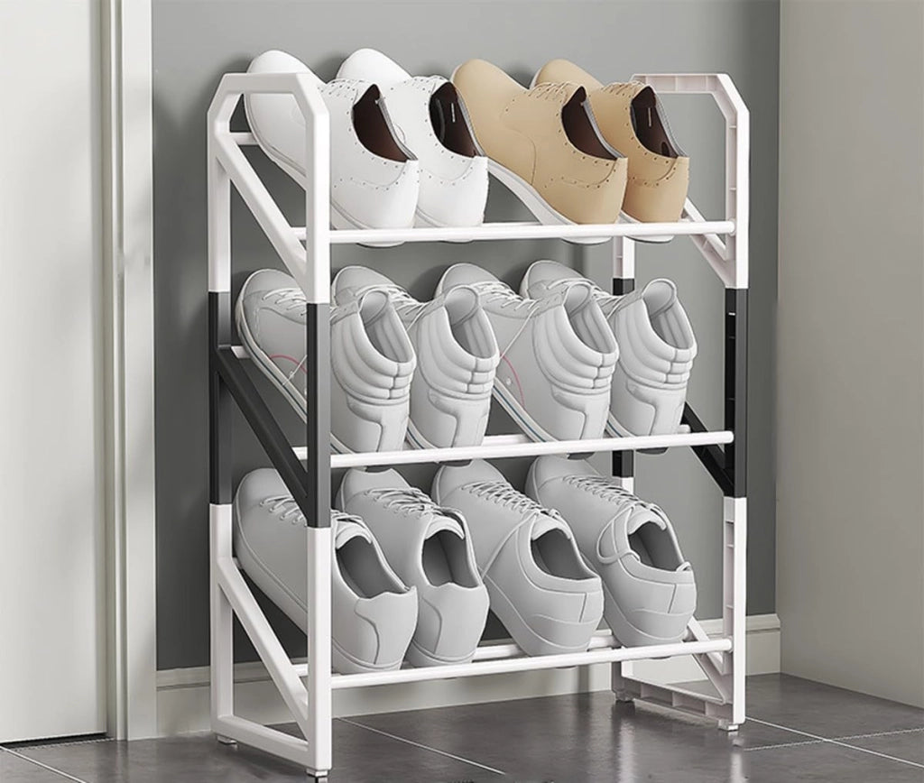 scarpiera Scarpiera Piccoli Mini Organizzatori di Scarpe, Scaffale per Scarpe Sottile Scarpiera Leggera Organizzatore di Stand per Scarpe per Ingresso Robusto e Stretto dell'armadio, Corridoio e
