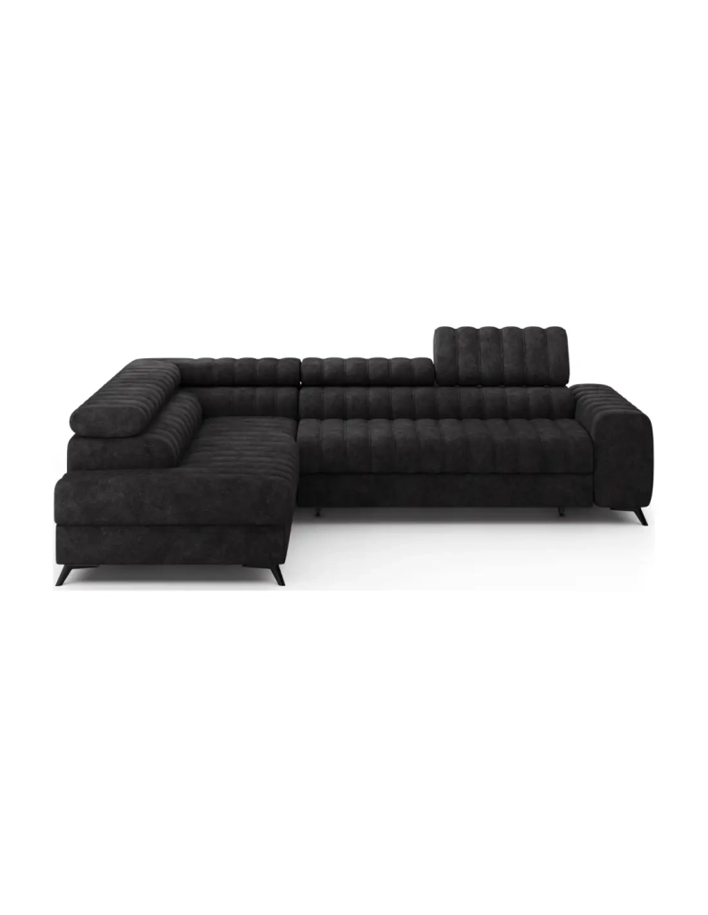 Divano ad angolo collezione KANEDOJO colore Nero