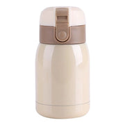 Tazza termica a doppio strato in acciaio inossidabile - 180 ml - Bicchiere portatile - Contenitore per caffè/tè - Resistente alle morsicature - Tazza termica