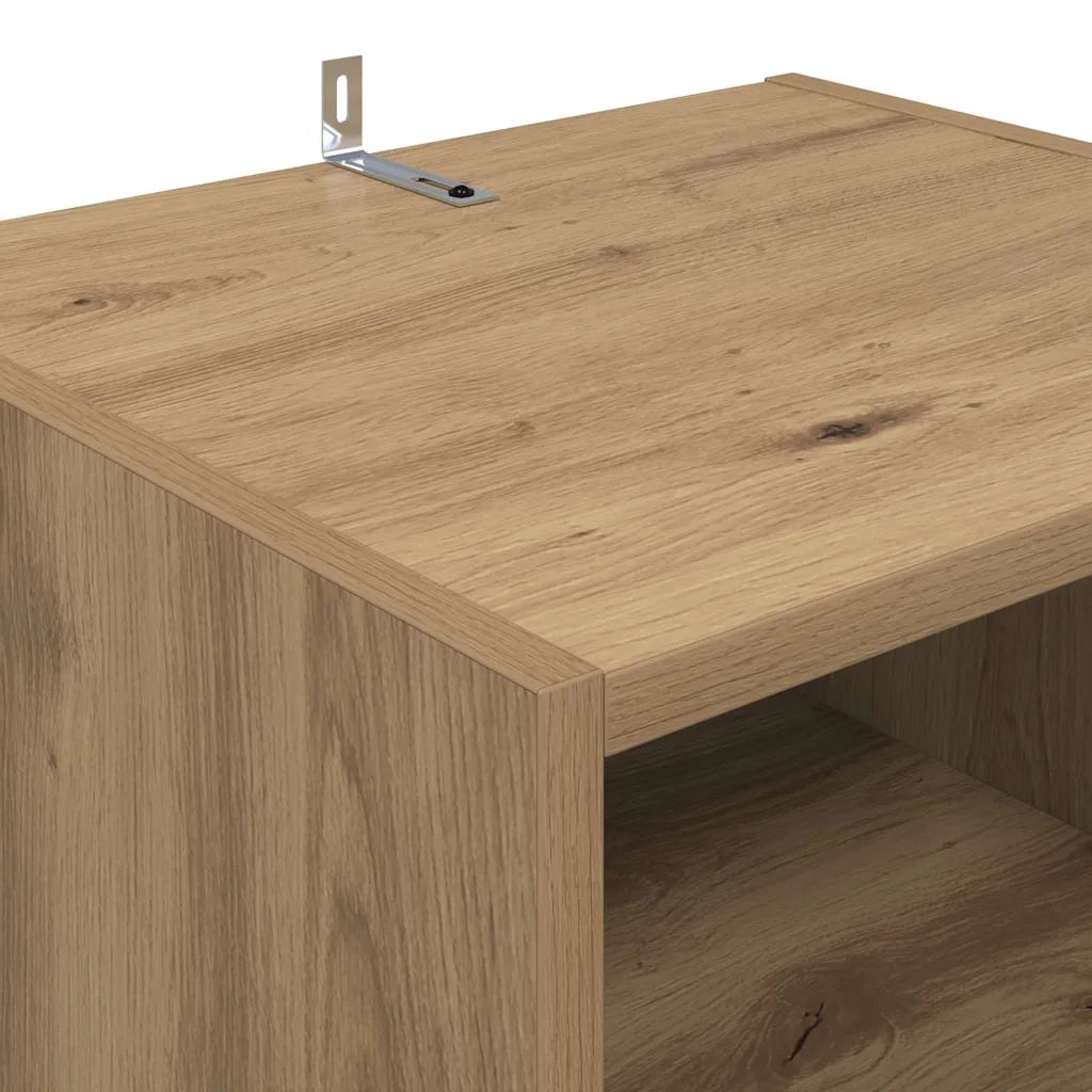 Mobile TV Rovere artigianale 160 x 35 x 55 cm Legno multistrato
