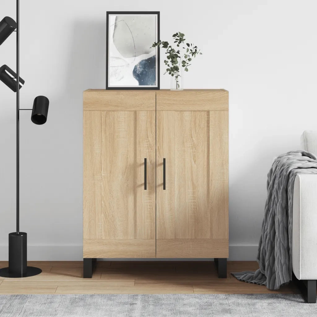 Credenza Rovere Sonoma 69,5x34x90 cm in Legno Multistrato 830223