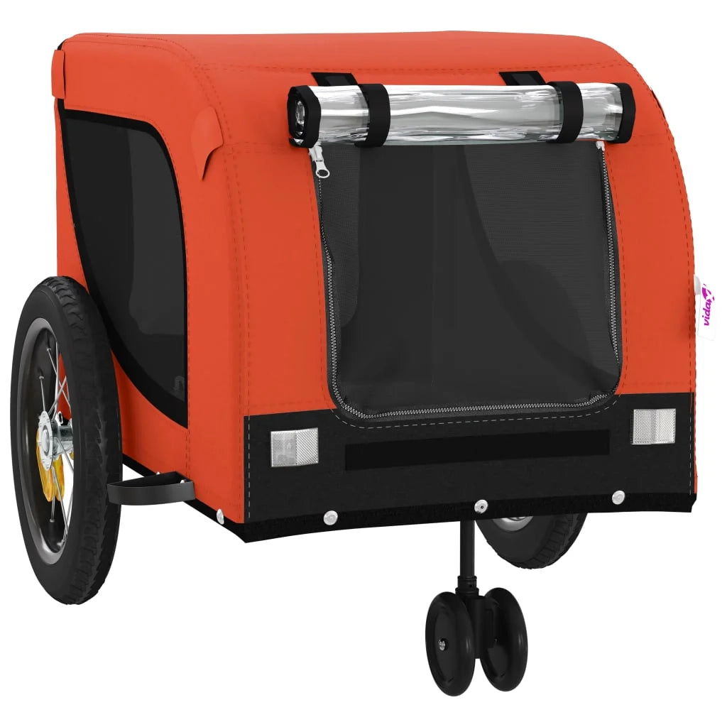 Rimorchio/carrello per animali domestici arancione 02_0044346