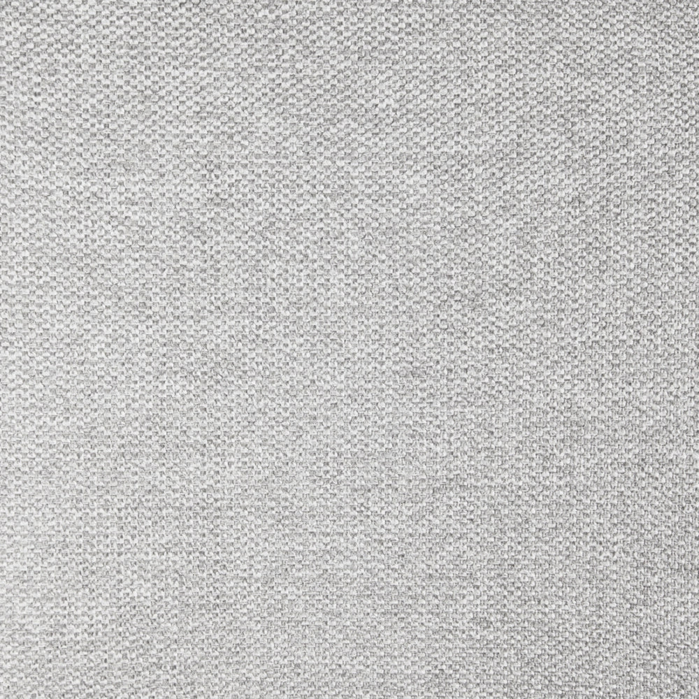 Divano angolare a 3 posti a sinistra Tessuto grigio Braccioli imbottiti a binario Cuscini aggiuntivi Stile moderno minimalista