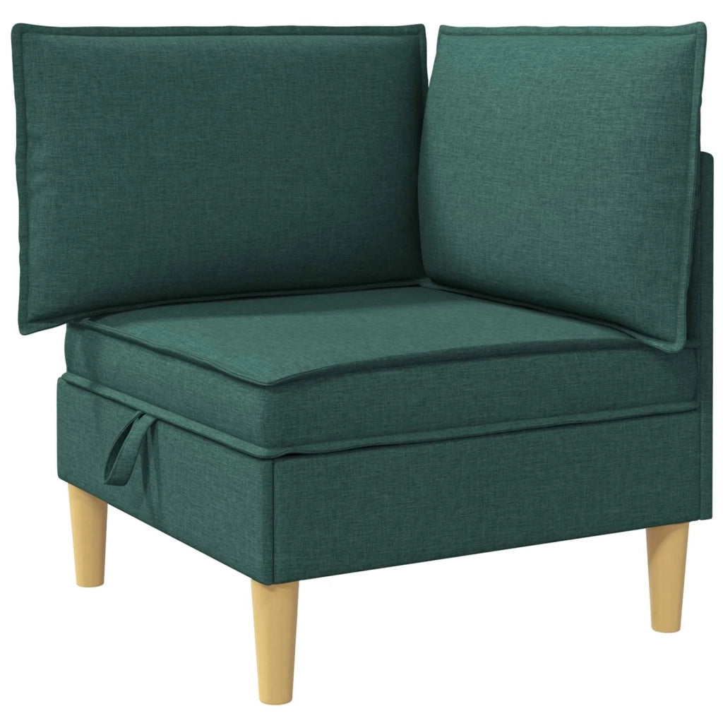 Set di divani modulari con spazio di archiviazione 4 pcs