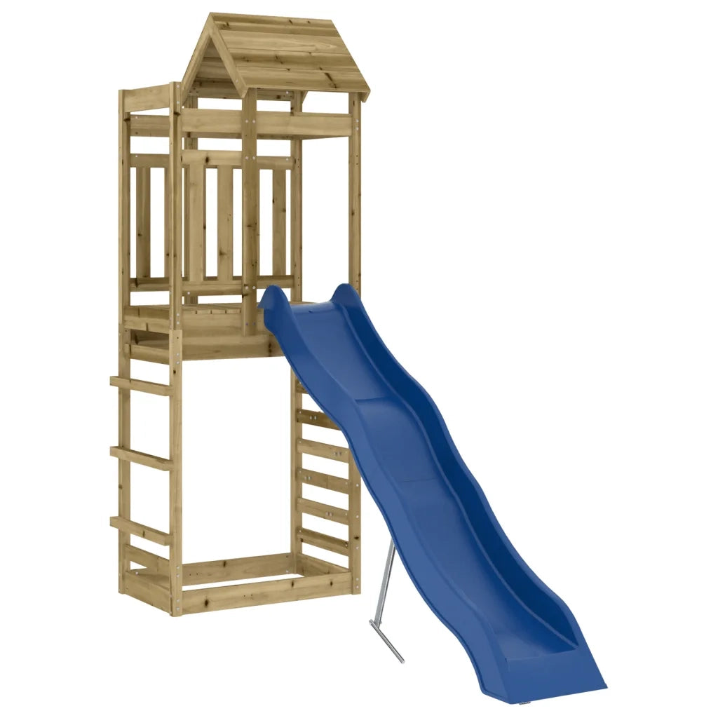 Set da Gioco da Esterno in Legno di Pino Impregnatocod mxl 126639