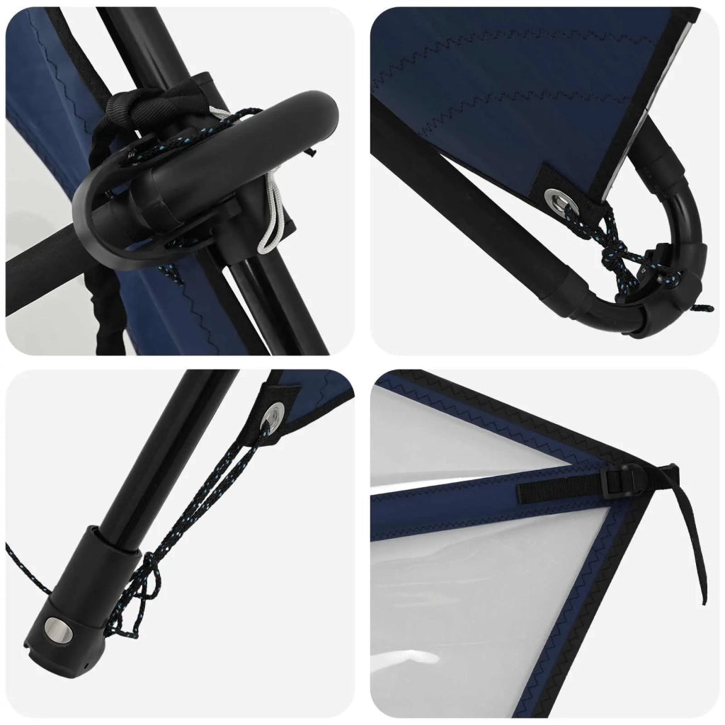 SUP gonfiabile con vela APEX 330 x 76 x 15 cm Blu per 42039140