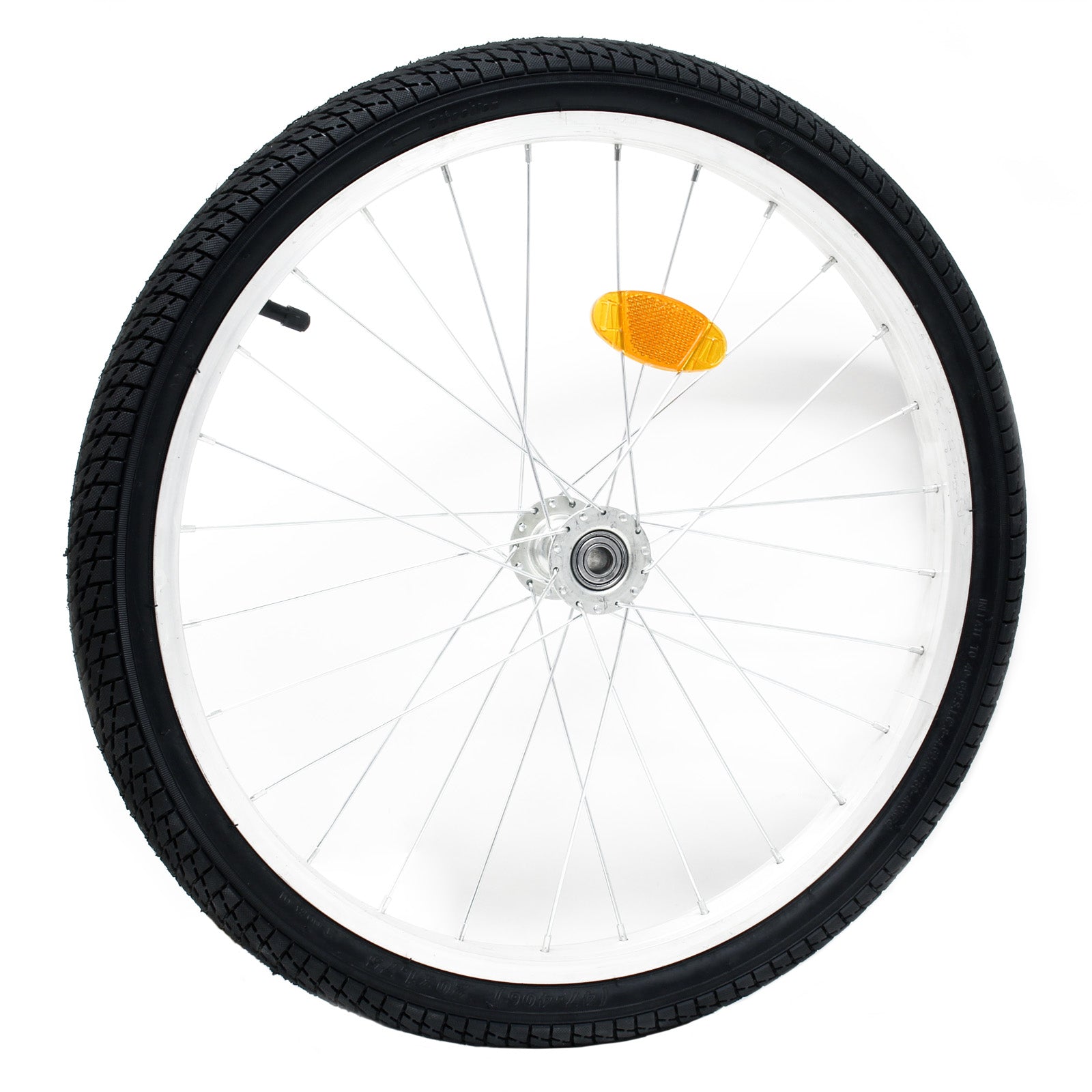 Ruota di ricambio per rimorchio da bicicletta per cani 47-406 (20x1,75 pollici) Con valvola Schrader