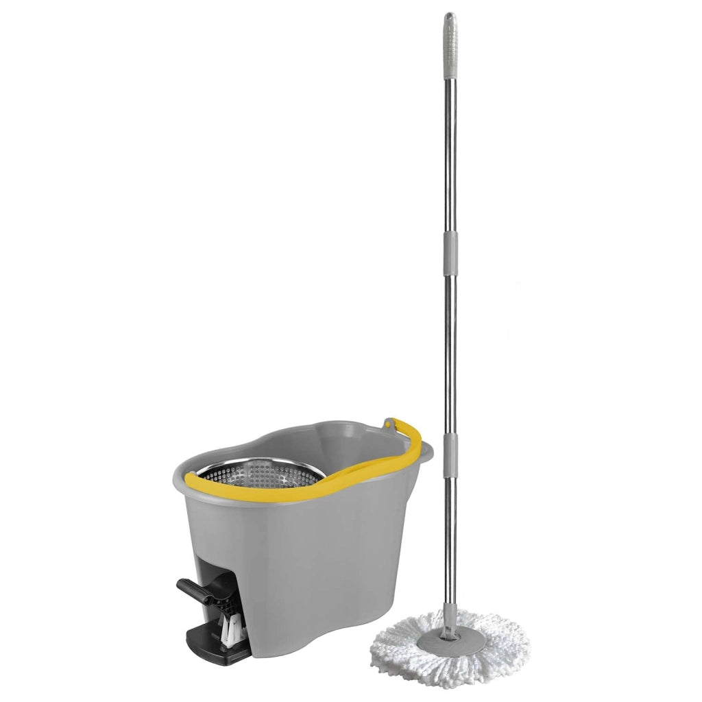 Mop Lava Pavimento Centrifuga Apex Microfibra 28 x 28 cm 6 Pezzi