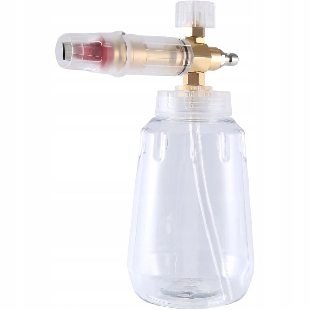 Ugello Schiumatore per Idropulitrice – Ugello 1.2mm, Serbatoio 1L Trasparente