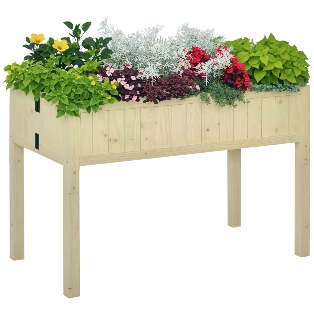 Letto Pieghevole in Legno per Orto Rialzato ¨C zephmum ¨C 115x56x76 cm Legno