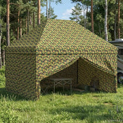 Tendone con 4 Pareti Laterali 3 x 4 m Camouflage Militare 42036826