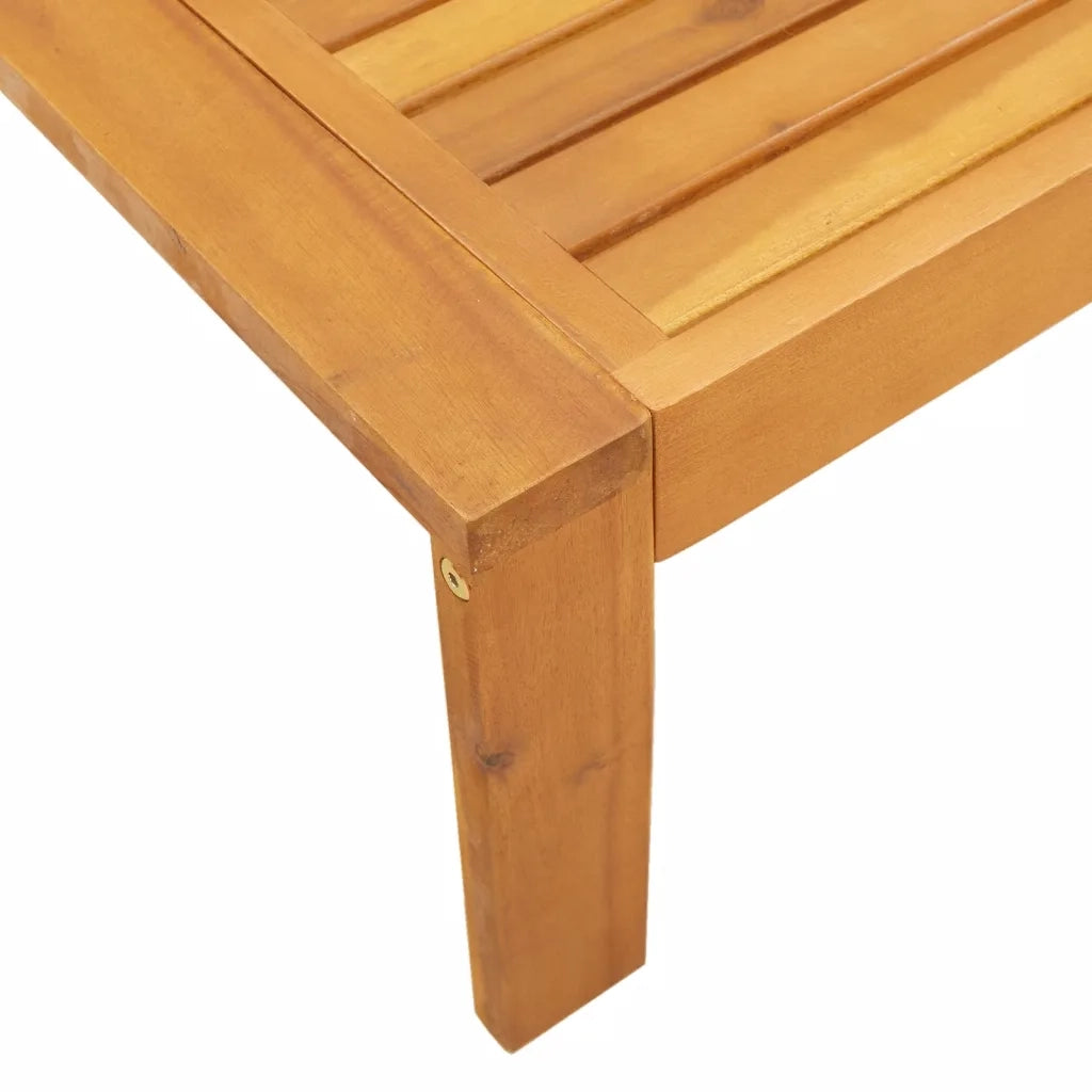 Set Divani da Giardino 10pz con Cuscini Legno Massello Acacia