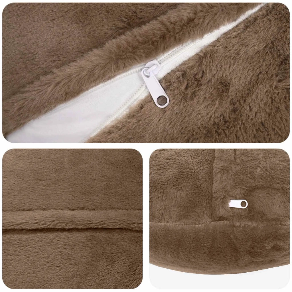 Federa 2 pz HEERLEN Marrone Chiaro Ø 60 cm 923123