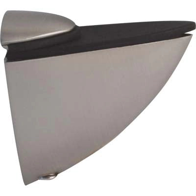 REGGIVETRO A MORSETTO SOLE - ZAMA CROMO SATINATO MM 75X55 S. MAX MM 25- 6 pezzi