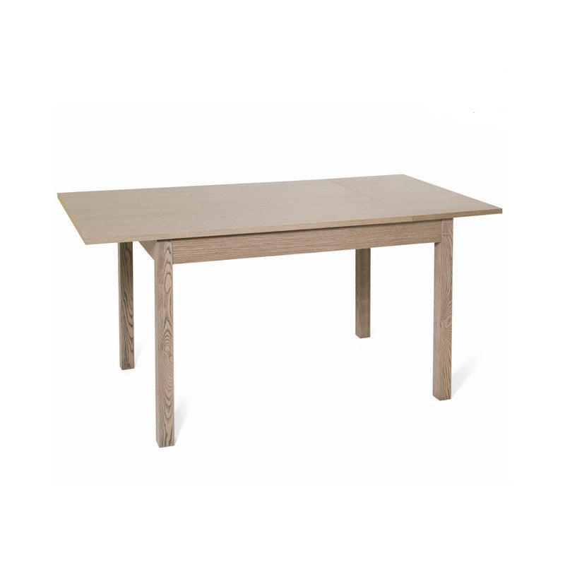 Tavolo pranzo allungabile colore olmo in legno nobilitato cm 70x110-150