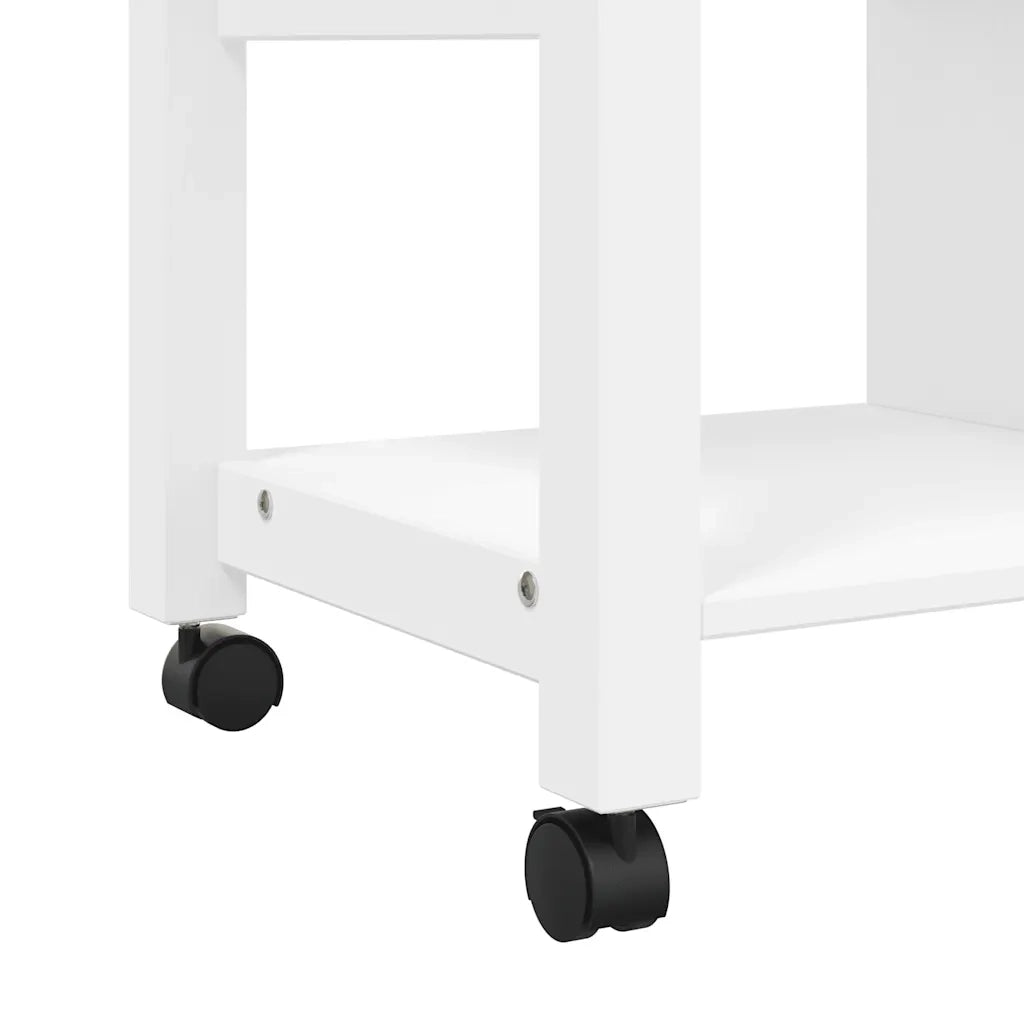 Carrello da Cucina-Scaffale per Cucina MONZA 84x40x88,5 cm in Legno Massello di Pino 966088