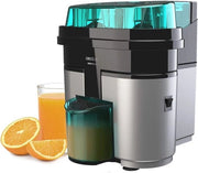 Citruspressa elettrica con doppio beccuccio per agrumi e taglia agrumi - 90 W e 500 ml di capacità