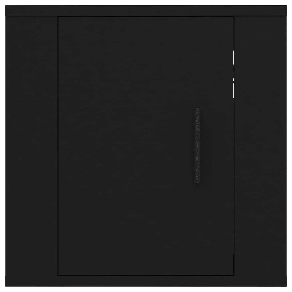 Mobile TV multimediale scaffale TV credenza mobile TV sala da pranzo soggiorno camera da letto da parete 40 x 34,5 x 40 cm nero 02_0027770